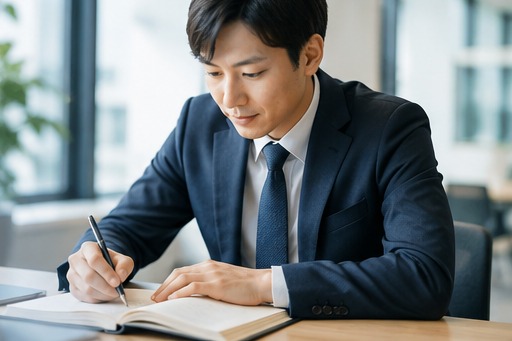 社会人が学ぶ様子